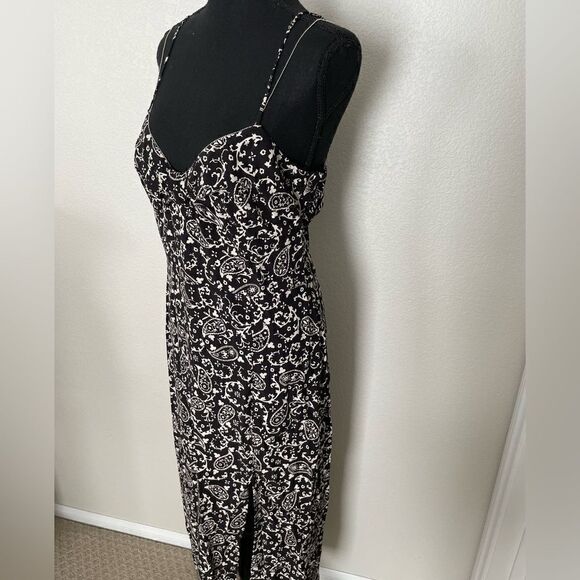 NWT Zara Chain Strap Midi Dress - Picture 7 of 16